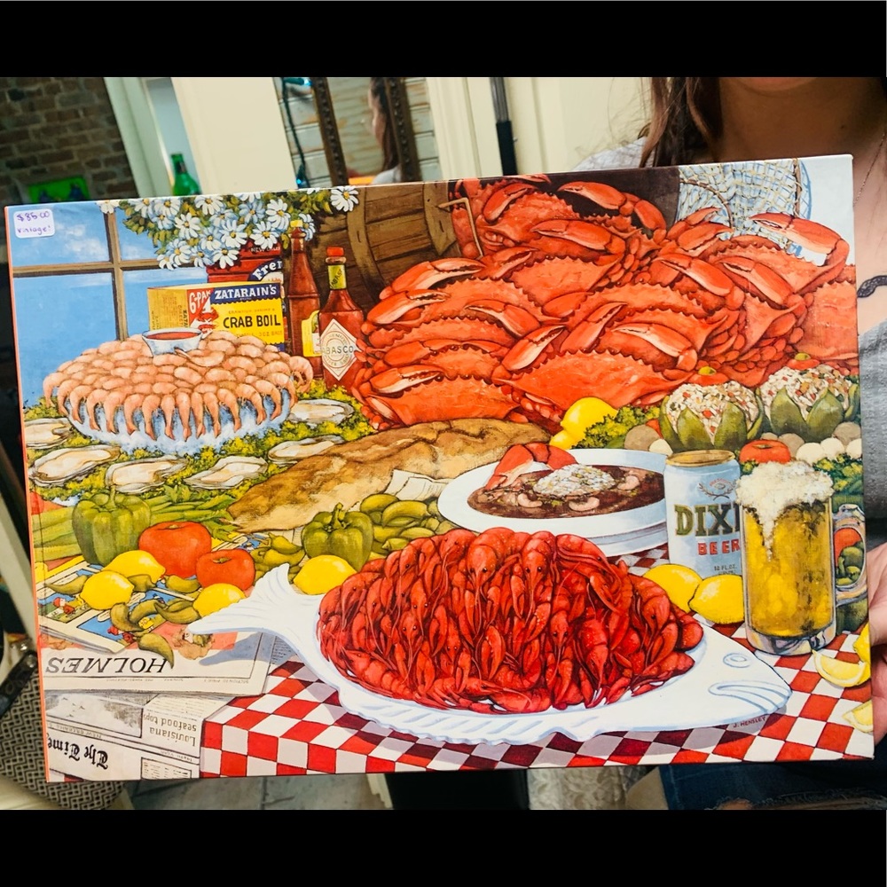 1,000 Piece Bayou Banquet Deluxe Jigsaw Puzzle